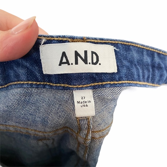 A.N.D. Rolled Skinny 250 Wears Jeans distressed - Picture 11 of 12